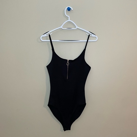ARDENE Black Body Suit Back Zipper - Picture 3 of 7